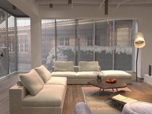modern interior 3Dモデル