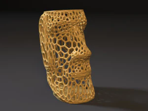 a statue easter island 3D Print Model