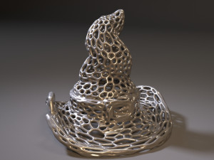 cheshire in a hat Model Cetak 3D