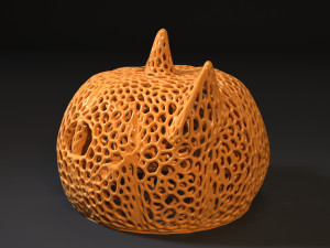 cheshire in a hat Model Cetak 3D
