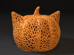 cheshire in a hat Model Cetak 3D