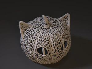 cheshire in a hat 3D Print Model