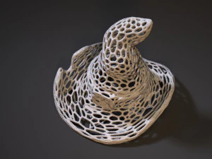 cheshire in a hat 3D Print Model