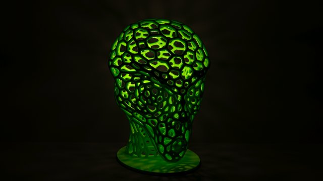 alien halloween Model Cetak 3D .c4d .max .obj .3ds .fbx .stl .blend