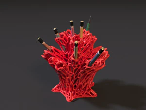 organizador coral Modelo de impresión 3D