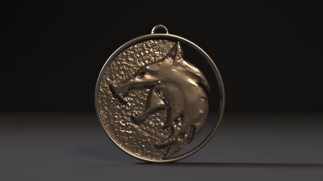 the witcher 3D-printmodel .c4d .max .obj .3ds .fbx .stl .blend 