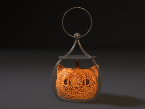 cheshire cat halloween lamp 3D प्रिंट मॉडल