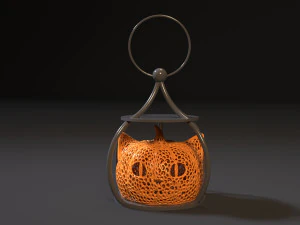 cheshire cat halloween lamp 3D Print Model