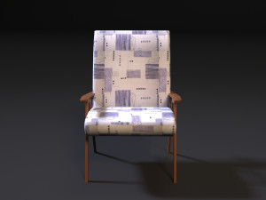ussr chair Modèle 3D