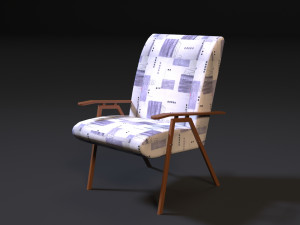 ussr chair Modèle 3D