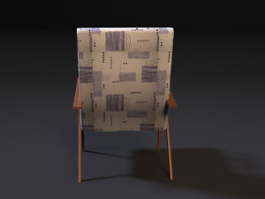 ussr chair Modèle 3D