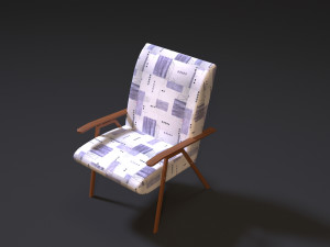 ussr chair Modèle 3D