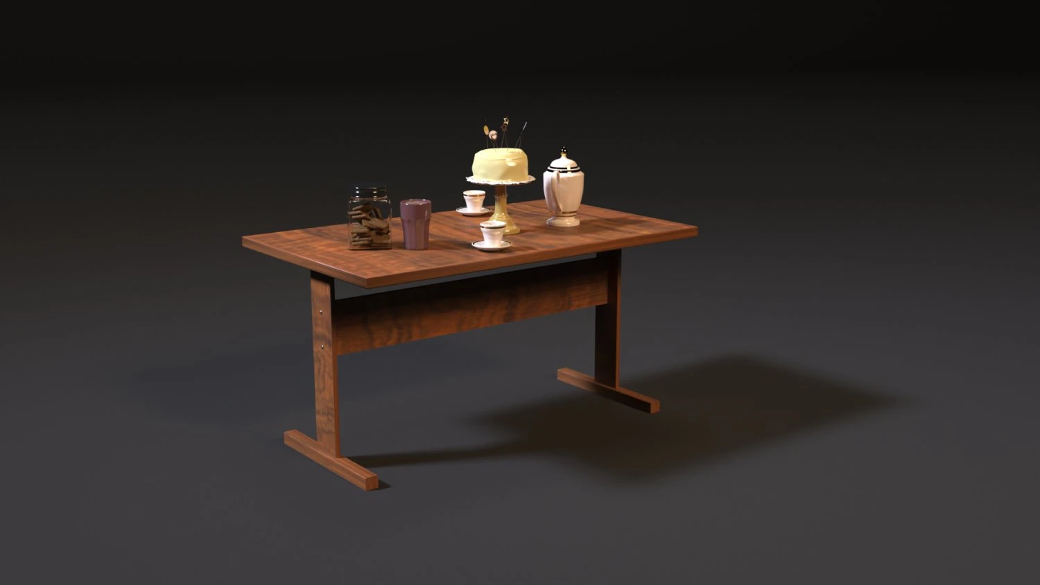 ussr table 3D Model .c4d .max .obj .3ds .fbx .stl .blend 