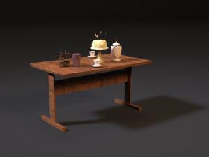 ussr table 3D Model