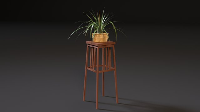 support for flowers Modello 3D .c4d .max .obj .3ds .fbx .stl .blend 