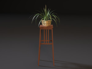 support for flowers Modello 3D