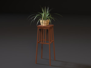 support for flowers Modello 3D