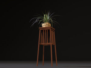 support for flowers Modello 3D