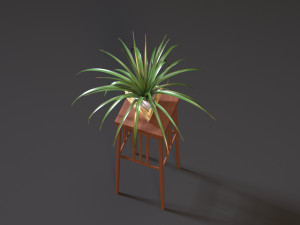 support for flowers Modello 3D