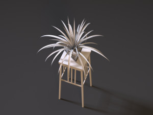 support for flowers Modello 3D