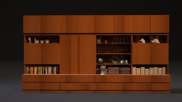 ussr cabinet 3D Модель .c4d .max .obj .3ds .fbx .stl .blend