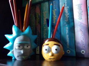 rick and morty organizer planter 3D 프린트 모델