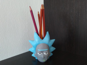 rick and morty organizer planter 3D 프린트 모델