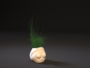 rick and morty organizer planter 3D 프린트 모델