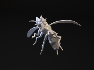 rick hornet 3D 打印模型