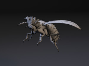 rick hornet 3D 打印模型