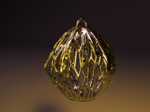 set of christmas balls Modello di stampa 3D