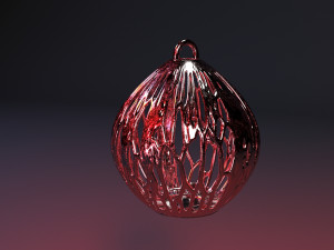 set of christmas balls Modello di stampa 3D