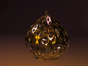 set of christmas balls 3D Print Model