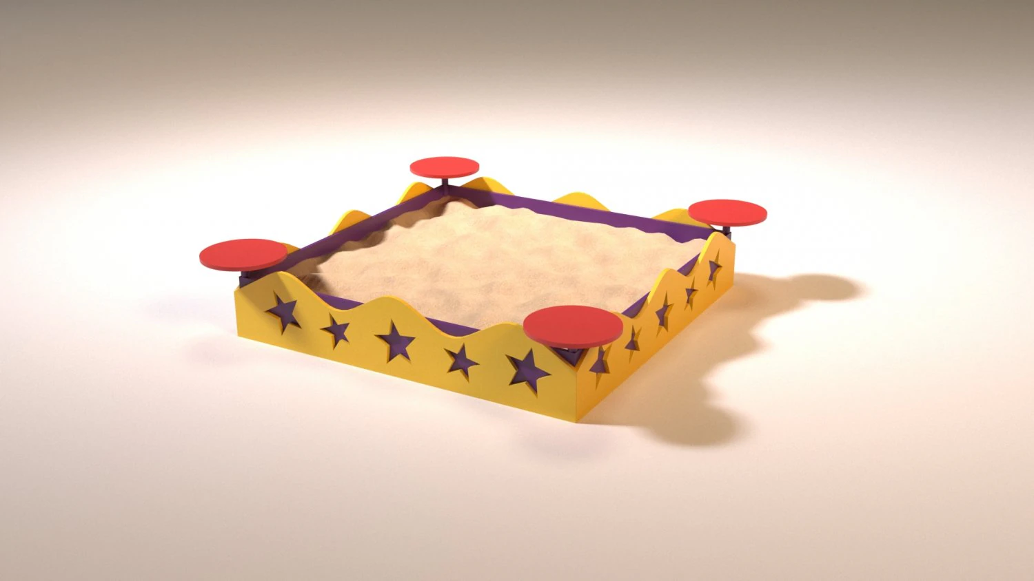 sandbox 3D Model .c4d .max .obj .3ds .fbx .stl .blend