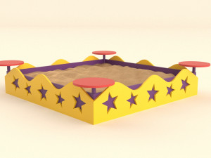 sandbox Model 3D