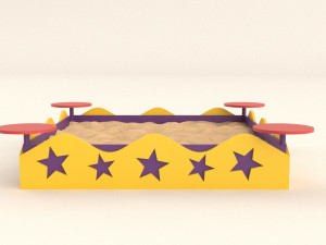 sandbox Model 3D