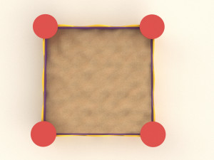 sandbox Model 3D