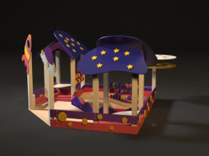 playground sandbox 3D Model