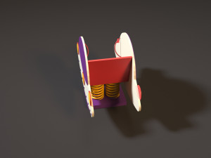 rocking chair ufo 3D Model