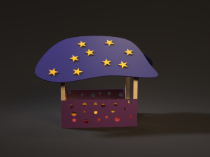 childrens playhouse Modello 3D