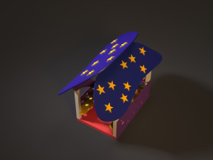 childrens playhouse Modello 3D