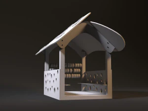 childrens playhouse 3D Model