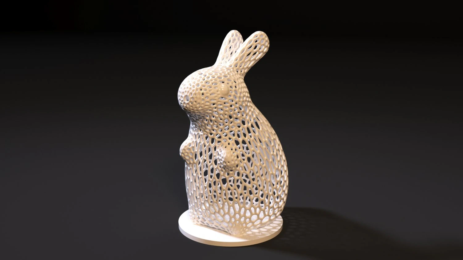 rabbit 3D Print Model .c4d .max .obj .3ds .fbx .stl .blend