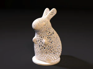 konijn 3D printmodel