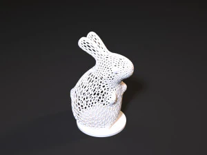 rabbit 3D Print Model