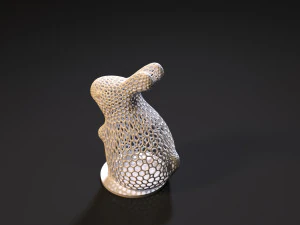 rabbit 3D Print Model