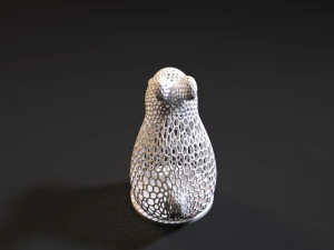 rabbit 3D Print Model