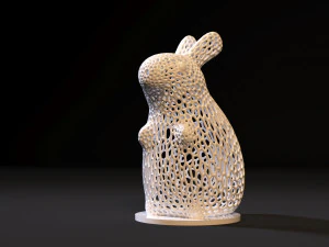rabbit 3D Print Model
