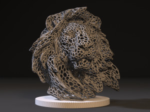 lion king simba 3D Baskı Modeli