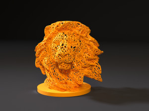 lion king simba 3D Baskı Modeli